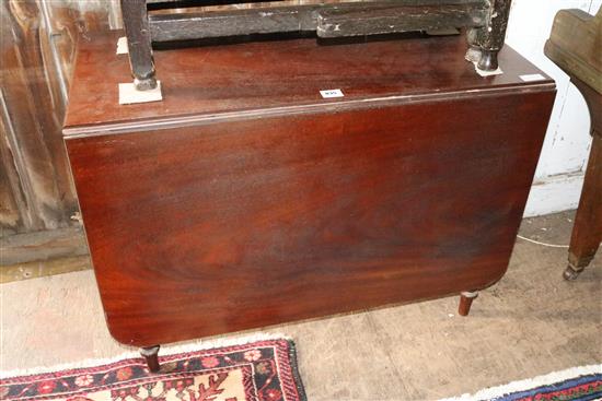 Mahogany William lV drop flap table